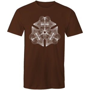 Men's Abstract Geometric Graphic Tee