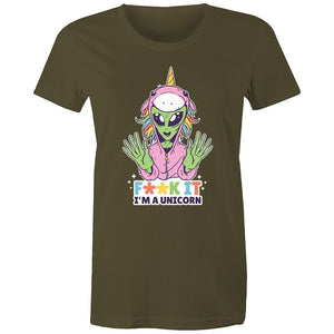 Women's Funny I'm A Unicorn T-shirt