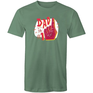 Men's Dad Is #1 T-shirt
