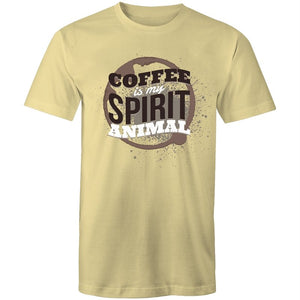 Men's Coffee Is My Spirit Animal T-shirt