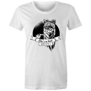 Women's She's A Bad Mama Alpaca T-shirt