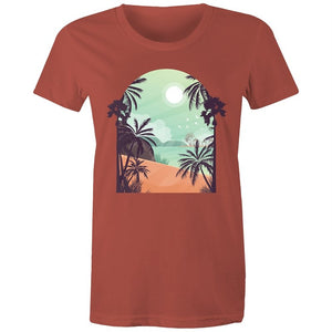Women's Paradise Window T-shirt