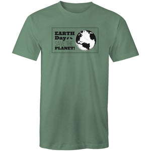 Men's Earth Day Poster T-shirt