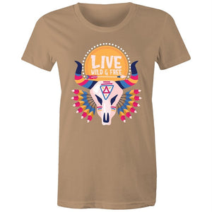 Women's Live Wild & Free T-shirt
