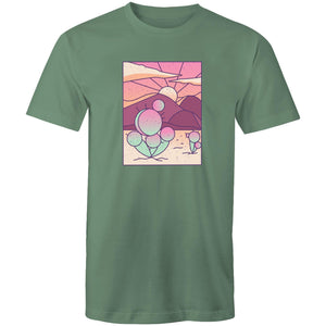 Men's Desert Landscape Art T-shirt