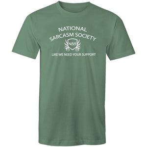 Men's National Sarcasm Society T-shirt