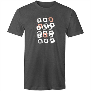 Men's Abstract Boxed T-shirt