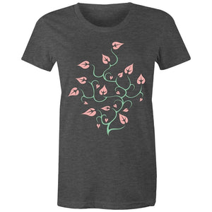 Women's Floral Plant T-shirt