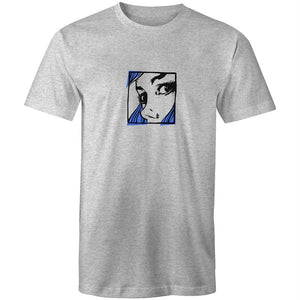 Men's Abstract Framed Girl T-shirt