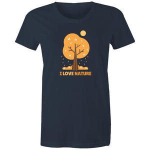 Women's I Love Nature T-shirt