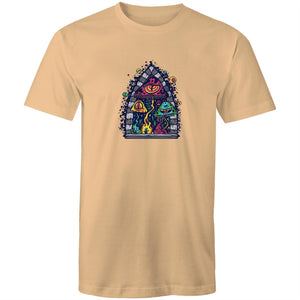 Men's Trippy Mushrooms Psychedelic T-shirt