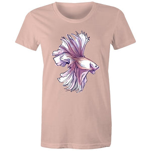 Women's Water coloured Fish T-shirt