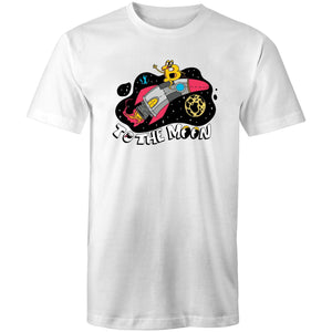 Men's Bitcoin Rocket T-shirt