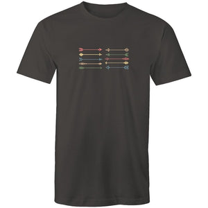 Men's Multi Coloured Arrow T-shirt