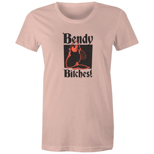 Women's Bendy Bitches Yoga T-shirt
