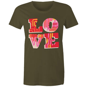 Women's Abstract Love T-shirt