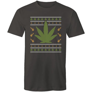 Men's Mary Jane Christmas Sweater Graphic T-shirt