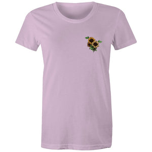 Women's Sunflower Pocket T-shirt