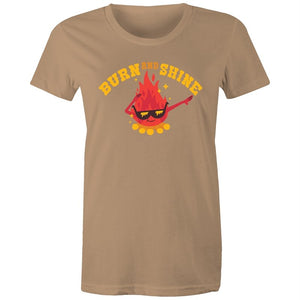 Women's Burn And Shine T-shirt