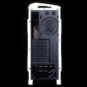 Huntkey MVP Pro Gaming computer chassis - Blue (No PSU Included, NO FAN Included)