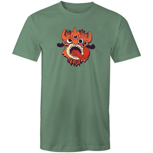 Men's Orange Monster T-shirt