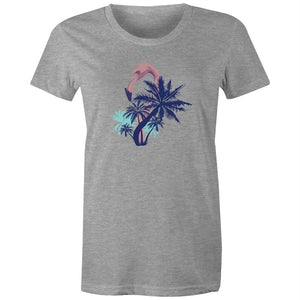 Women's Flamingo Beach T-shirt