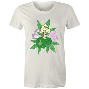 Women's Psychedelic Plants T-shirt