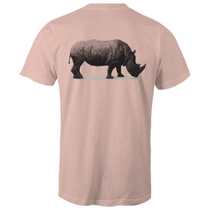 Men's Lineal Globe With Rhino Back T-shirt