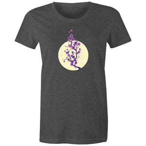 Women's Japanese Flower T-shirt