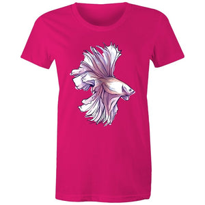 Women's Water coloured Fish T-shirt