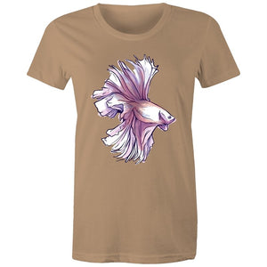 Women's Water coloured Fish T-shirt