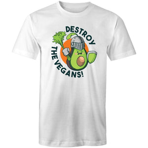 Men's Destroy The Vegan's T-shirt