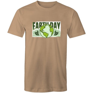 Men's Earth Day Green Logo T-shirt