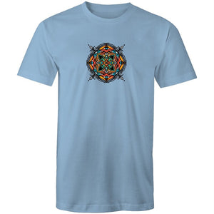 Men's Indian Mandala Pattern T-shirt