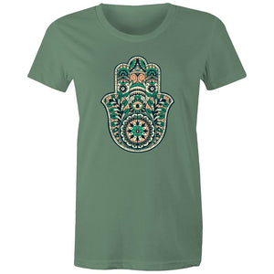 Women's Masala Hasama Hand T-shirt