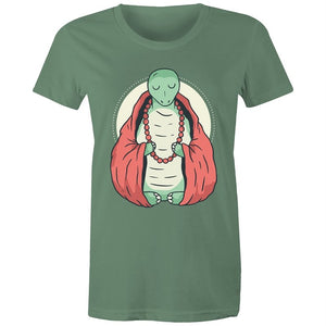 Women's Meditating Turtle T-shirt