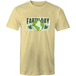 Men's Earth Day Green Logo T-shirt