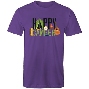 Men's Happy Camper Camping T-shirt