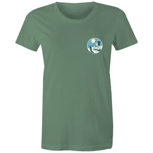 Women's Beach Logo Pocket T-shirt