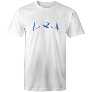 Men's Surfing Heart-Beat T-shirt