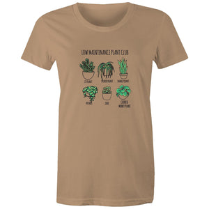 Women's Low Maintenance Plants T-shirt