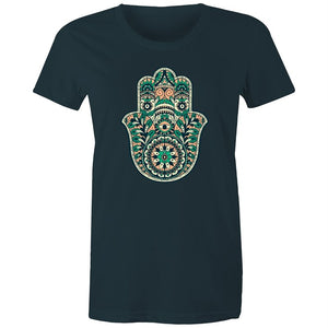 Women's Masala Hasama Hand T-shirt