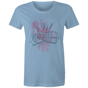 Women's Watercolour Guitar T-shirt