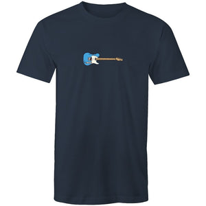 Men's Blue Guitar T-shirt