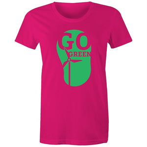 Women's Go Green Environmental T-shirt
