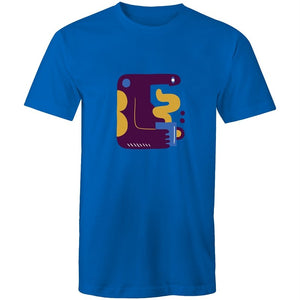 Men's Abstract Coffee Making Monster T-shirt