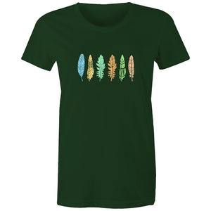 Women's Feather Print T-shirt