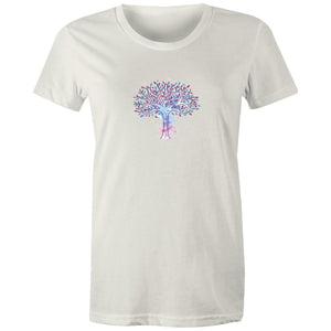 Women's Tree Of Life Watercolour T-shirt