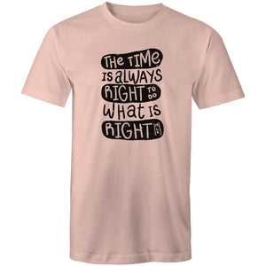 Men's Do What Is Right Graffiti Art T-shirt