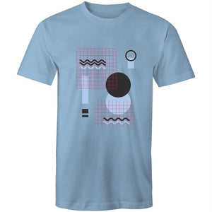 Men's Abstract Grid T-shirt